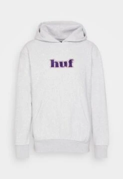 HUF Madison Heavyweight Hoodie Unisex - Hoodie - Heather Grey -Heren Kledings Winkel cb34562907af440fb88010d1a1336328