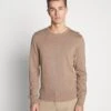 Pier One Basic Crewneck - Trui - Mottled Beige -Heren Kledings Winkel cc4d98d60e7a447cbbb2e3da965107ff