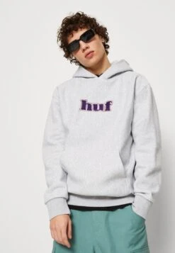 HUF Madison Heavyweight Hoodie Unisex - Hoodie - Heather Grey -Heren Kledings Winkel ccac7507427d4757960acab0cd760e5b