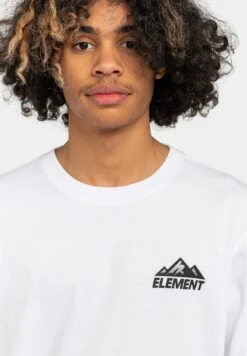 Element Cloud Mountain - T-Shirt Print - Off White -Heren Kledings Winkel dab532aba88141e4843c021b46188469