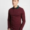 Pier One Muscle Fit - Poloshirt - Bordeaux -Heren Kledings Winkel e02219a0f1054fb4b28f46862d5a9243
