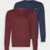 Pier One Sweater - Dark Blue/Bordeaux -Heren Kledings Winkel e09def53efab4740a090827fde820923
