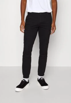 Pier One 2 Pack - Cargobroek - Olive/Black -Heren Kledings Winkel e0bf2536d5a04652937019f4273abb8d