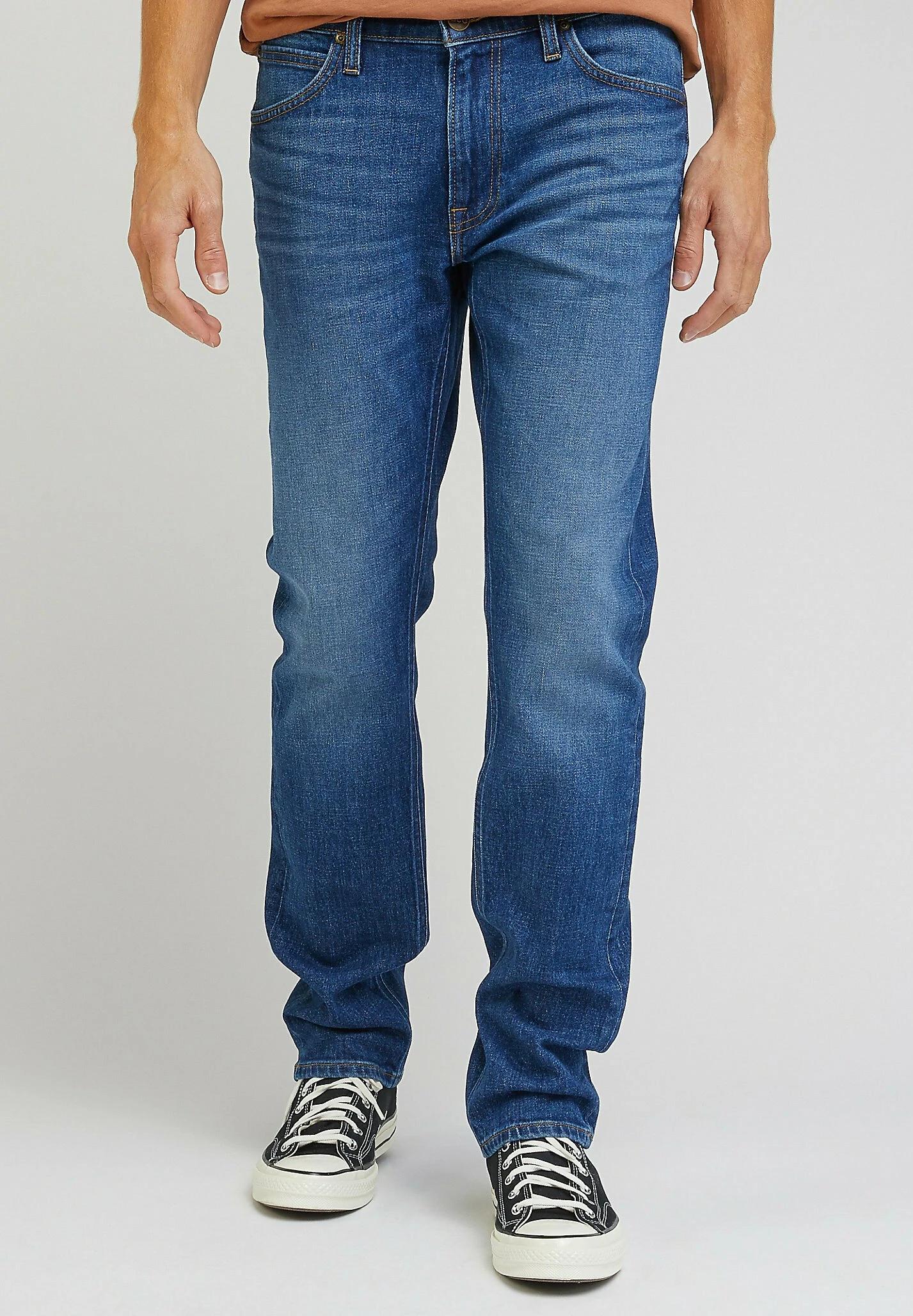 Lee Daren Zip Fly - Straight Leg Jeans - Blue Denim 3 Lee Daren Zip Fly - Straight Leg Jeans - Blue Denim