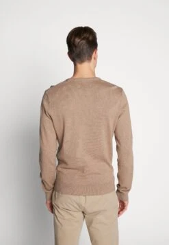 Pier One Basic Crewneck - Trui - Mottled Beige -Heren Kledings Winkel e45875b79af34307b546bc88a1571a7e