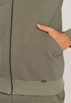 HANRO Natural Living - Sweater Met Rits - Antique Green 11 HANRO Natural Living - Sweater Met Rits - Antique Green -Heren Kledings Winkel ef557c15b88a42439409c20e0f01d135