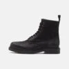 Pier One Leather - Veterboots - Black 2 Pier One Leather - Veterboots - Black -Heren Kledings Winkel f6e9515e988b4ad584e5e93abea39704