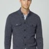 Hackett London Chest Pocket Fb - Vest - Charcoal Grey -Heren Kledings Winkel f88682105eb84678b453253d7e78e2a3